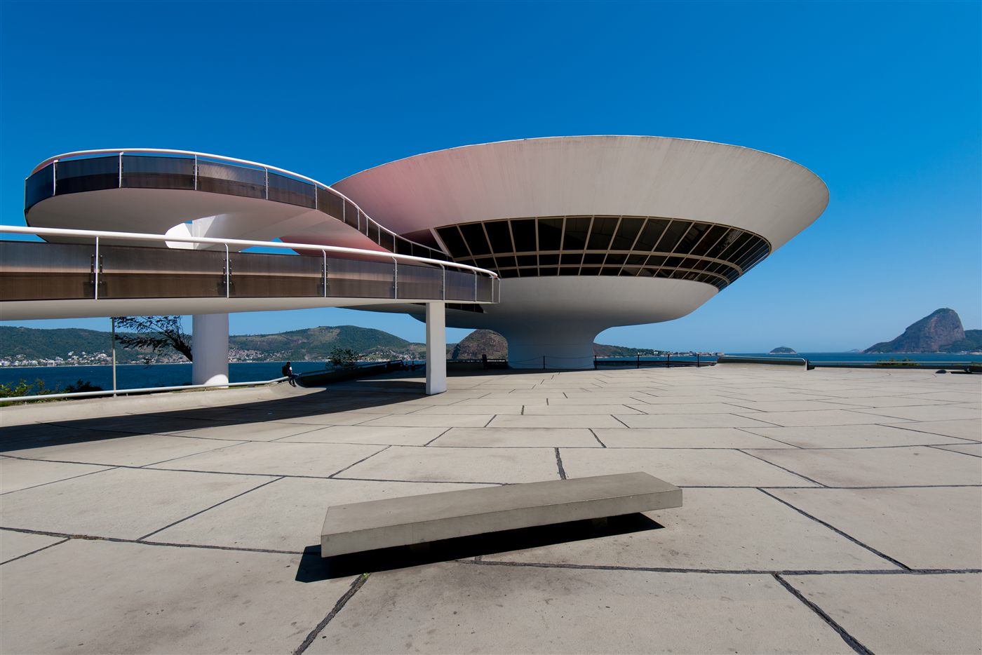 MAC Niterói Contemporary Art Museum by Oscar Niemeyer