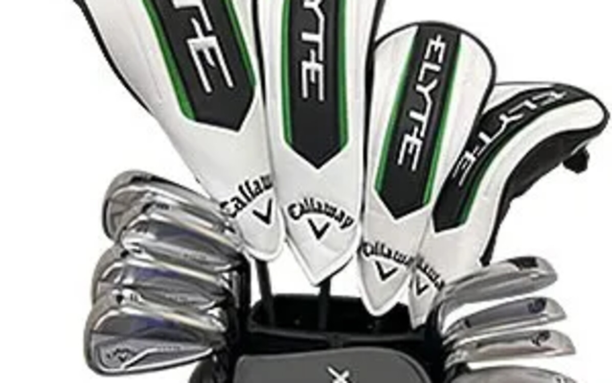 Golf bag and clubs